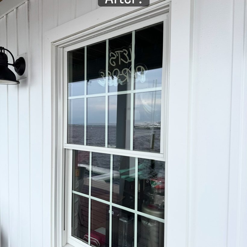 Exterior window cleaning result in New Jersey