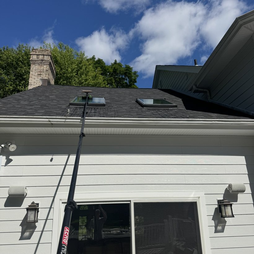 Exterior window cleaning result in New Jersey