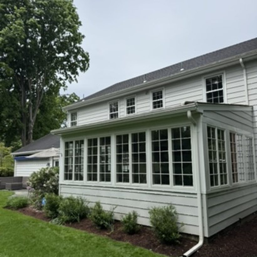 Exterior window cleaning result in New Jersey