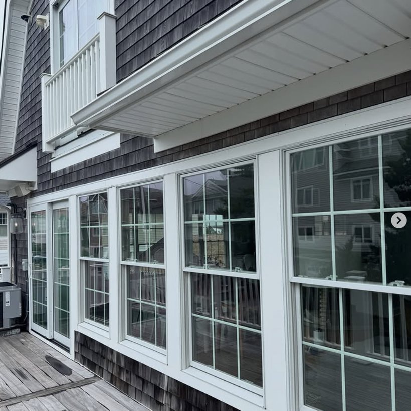 Exterior window cleaning result in New Jersey
