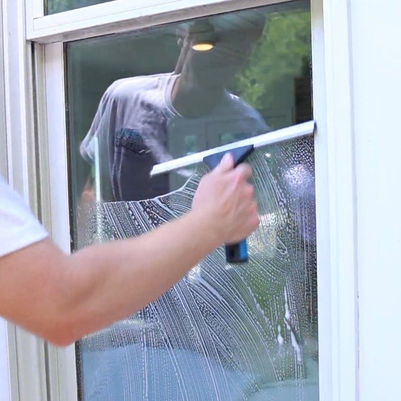Exterior window cleaning result in New Jersey