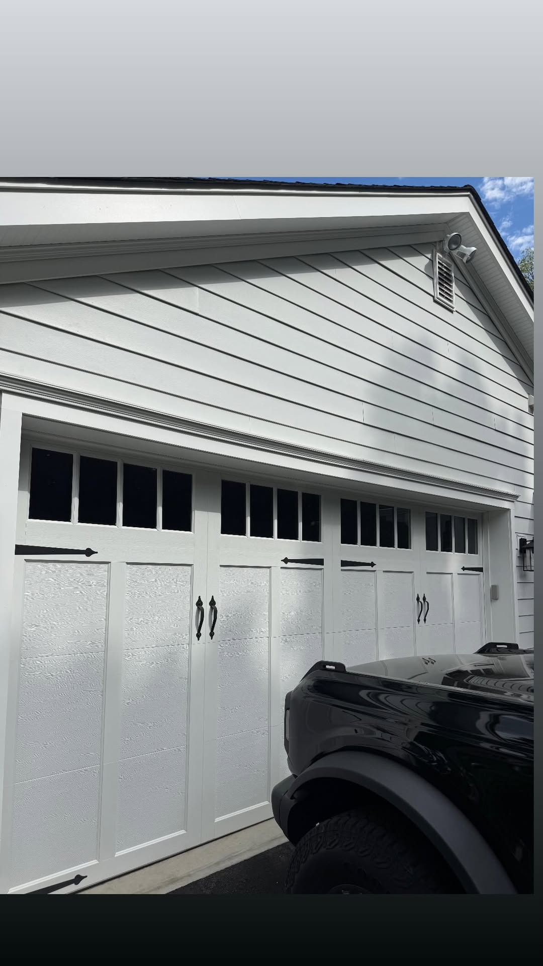 Clean garage door result