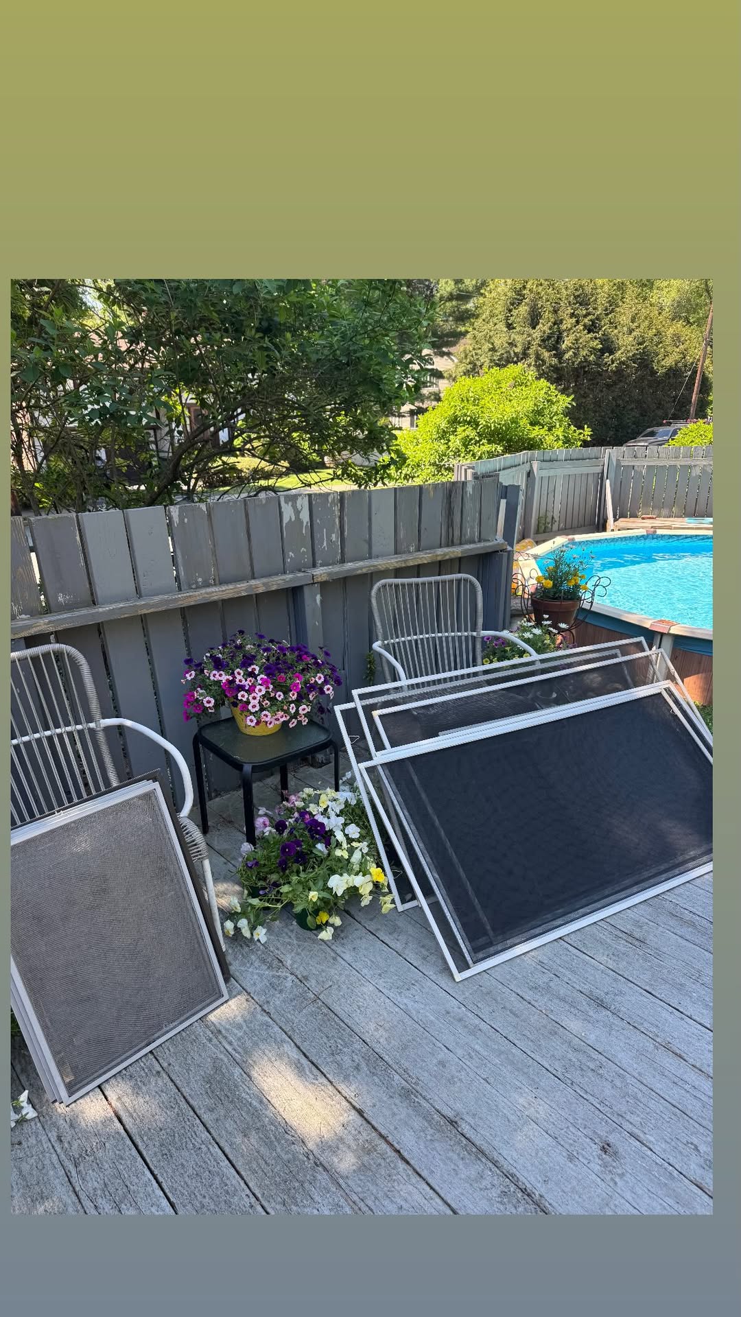 Screens cleaned Bergen County